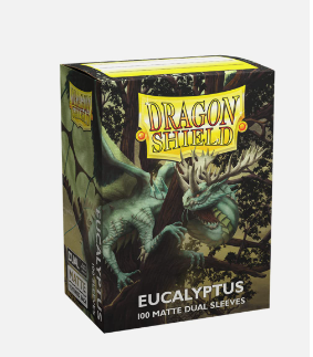 Dragon Shield Box of 100 in Eucalyptus